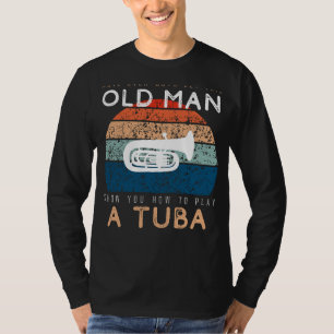 Camiseta Tuba Maestro: Deixe Este Velho Boom Um Pouco!