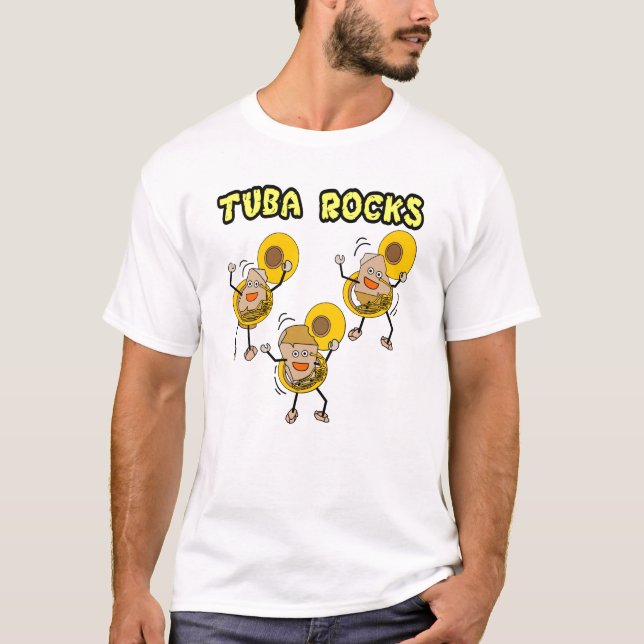Camiseta Tuba Rocks (Frente)