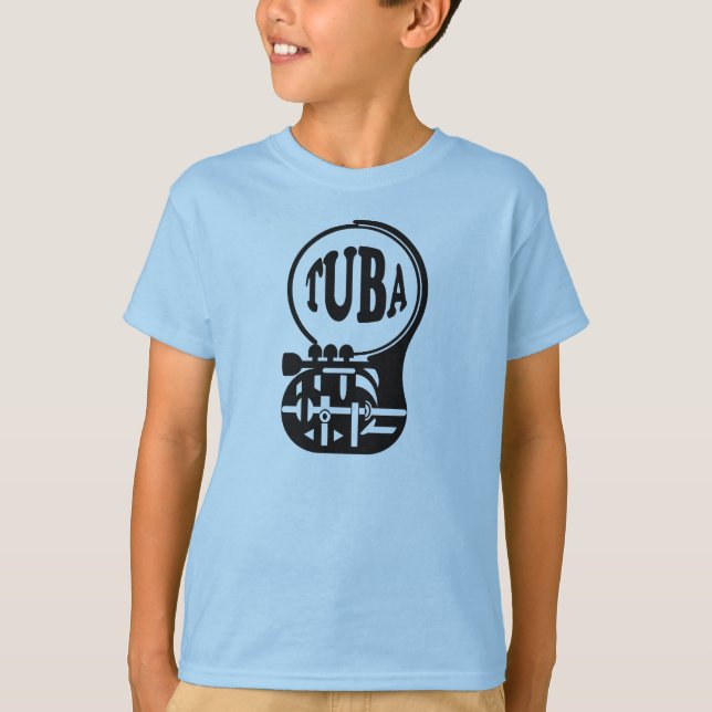 Camiseta TUBA, Tuba Player (Frente)