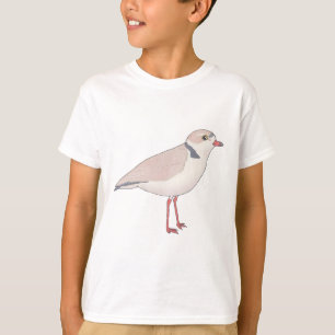 Camiseta Tubagem Plover espécies de aves aquáticas
