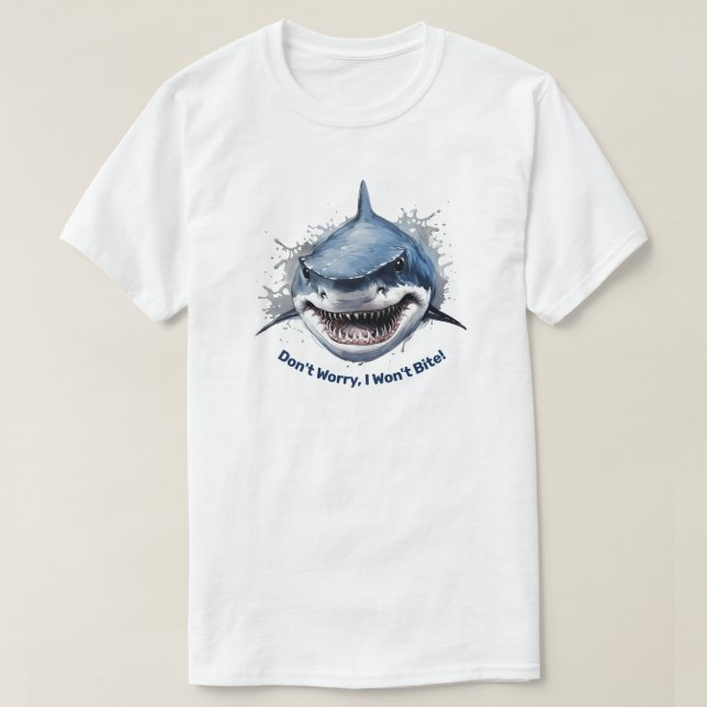 Camiseta Tubarão (Frente do Design)