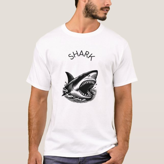 Camiseta tubarão (Frente)