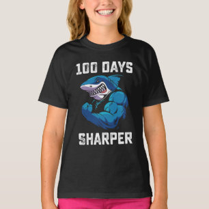 Camiseta Tubarão 100 Dias Mais Afiado Ginásio do 100º Dia d