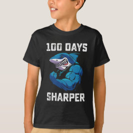 Camiseta Tubarão 100 Dias Mais Afiado Ginásio do 100º Dia d