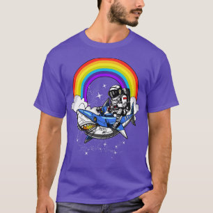 Camiseta Tubarão Anel Astronauta do Espaço