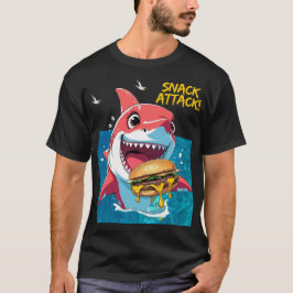 Camiseta Tubarão Ataque de Lanche
