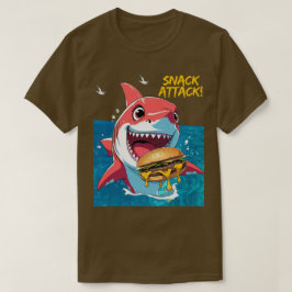 Camiseta Tubarão Ataque de Lanche