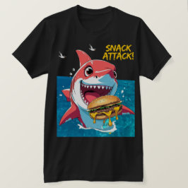Camiseta Tubarão Ataque de Lanche