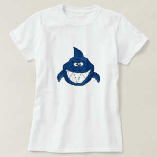 Camiseta Tubarão azul