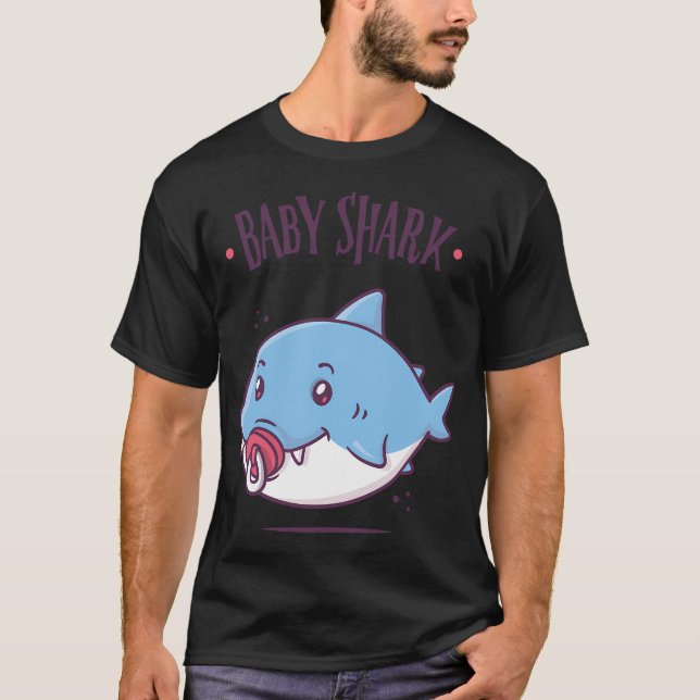 Camiseta Tubarão Bebê (Frente)