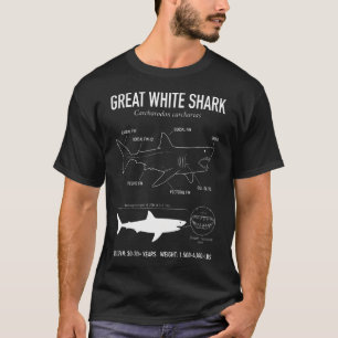 Camiseta Tubarão Branco
