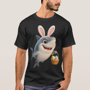 Camiseta Tubarão Branco da Páscoa
