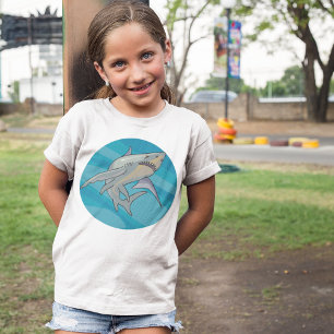 Camiseta Tubarão Branco do excelente