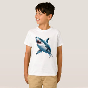 Camiseta Tubarão Branco do excelente