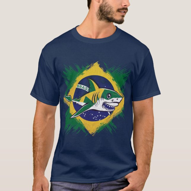 Camiseta Tubarão-brasileiro (Frente)