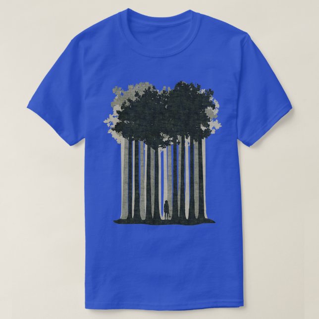 Camiseta Tubarão Clássico da Floresta (Frente do Design)