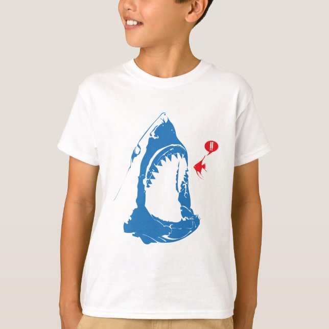 Camiseta Tubarão com fome (Frente)