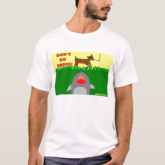 Camiseta tubarão da terra (Frente)