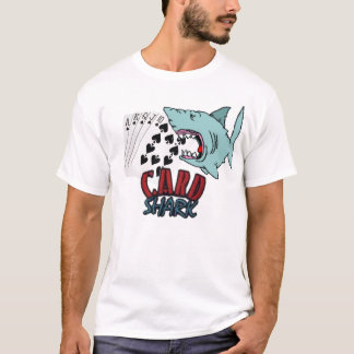 Camiseta Tubarão de cartão