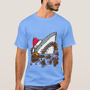 Camiseta Tubarão de Destruição do Pão-Genga