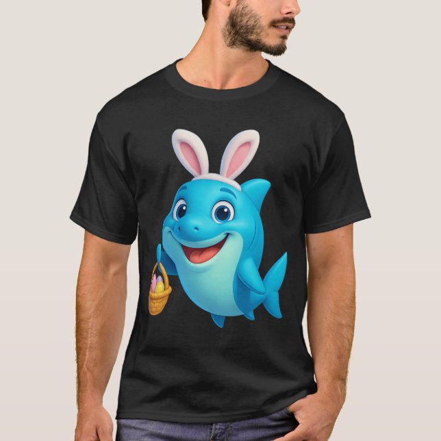 Camiseta Tubarão de Páscoa (Frente)