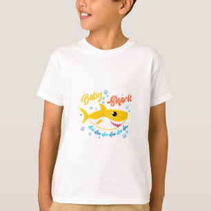 Camiseta Tubarão Doo Doo Doo do bebê