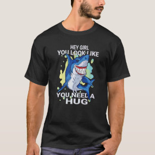 Camiseta Tubarão Engraçado O Marinho É Meu Escritório Marin