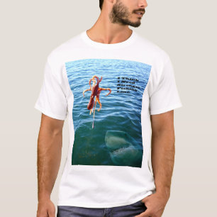Camiseta Tubarão Engraçado Quer Octopus,