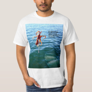 Camiseta Tubarão Engraçado Quer Octopus,