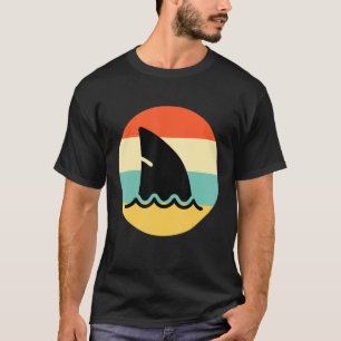 Camiseta Tubarão-Estilo de Estilo com Estilos de Estilos de
