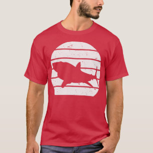 Camiseta Tubarão-Excelente-branco do tubarão-tubarão