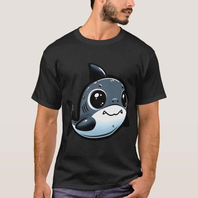 Camiseta Tubarão fofo (Frente)