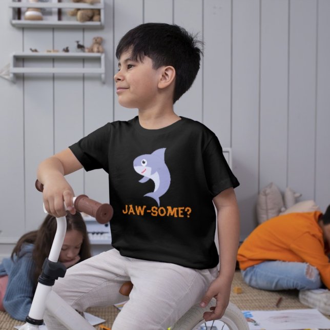 Camiseta Tubarão "Jaw-some", Amantes De Tubarão Presente Pa (Criador carregado)