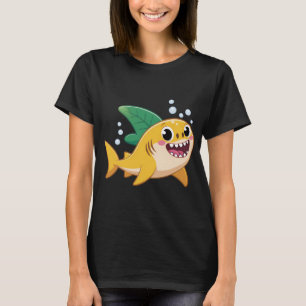 Camiseta tubarão-limão