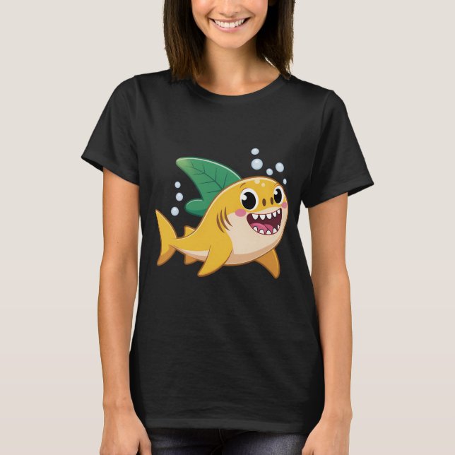 Camiseta tubarão-limão (Frente)