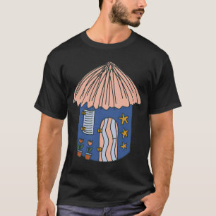 Camiseta Tubarão Martelo Estilo Cartoon