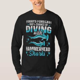 Camiseta Tubarão-martelo excelente para um tubarão-martelo