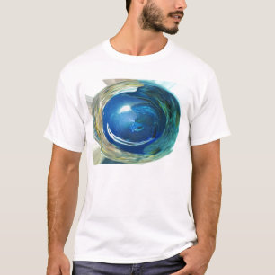 Camiseta Tubarão num redemoinho
