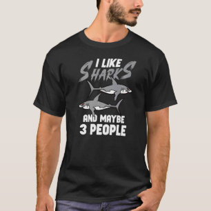Camiseta Tubarão Oceano Predador Criatura Marinha