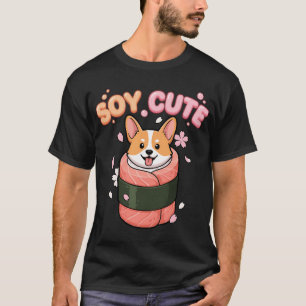 Camiseta Tubarão Octupus Kawaii Faminto e Peixe