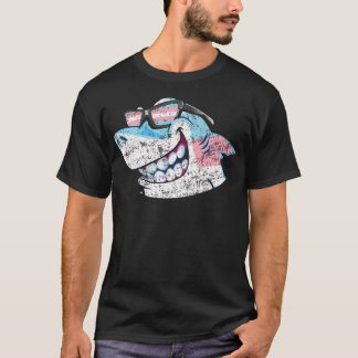 Camiseta Tubarão Orgulho Direitos Lgbt Trans Transgênero