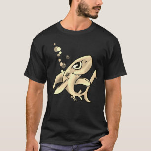 Camiseta Tubarão ouro