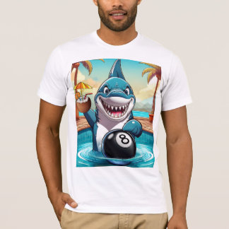 Camiseta Tubarão-piscina