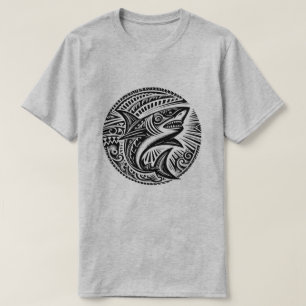 Camiseta Tubarão Polinésio