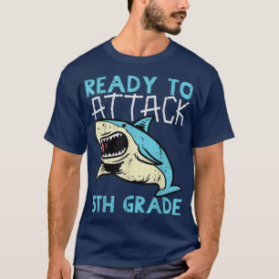 Camiseta Tubarão Pronto Para Atacar 5 Gratuito Quinto Prime