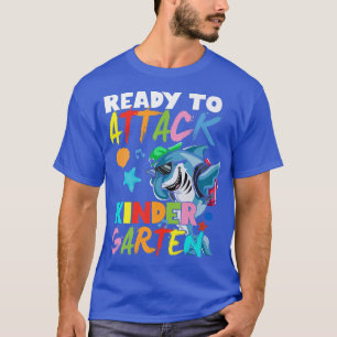 Camiseta Tubarão Pronto Para Atacar O Professor Do Jardim D