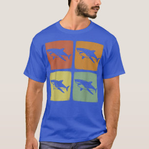 Camiseta Tubarão Vintage Sea Retro Wild Ocean Animal