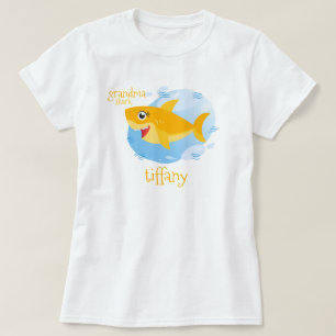 Camiseta Tubarão-Vovó Amarelo