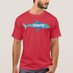 Camiseta Tubarão Vovô da Família Shark