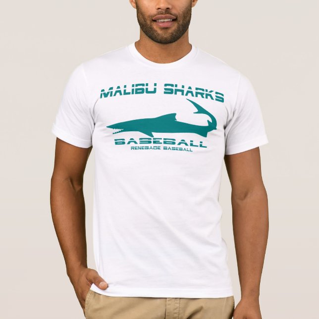 Camiseta Tubarões de Malibu (Frente)